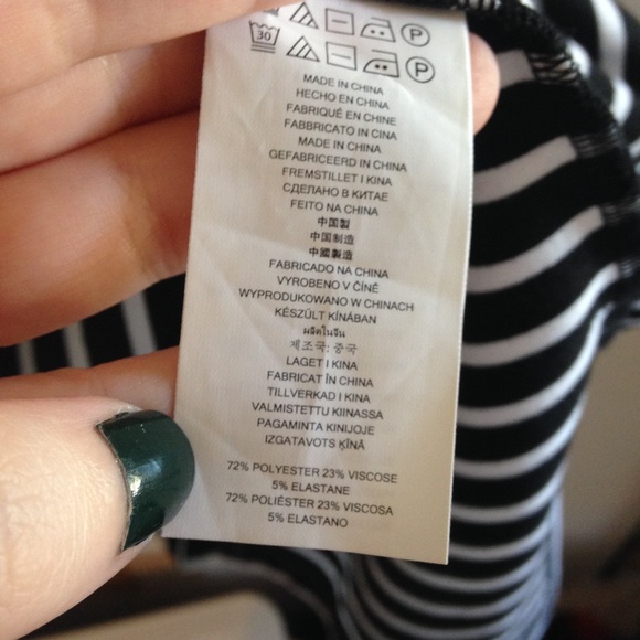 Plus Size Michael Kors Striped T-Shirt Dress - Picture 8 of 9